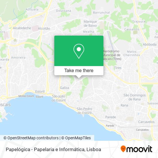 Papelógica - Papelaria e Informática mapa