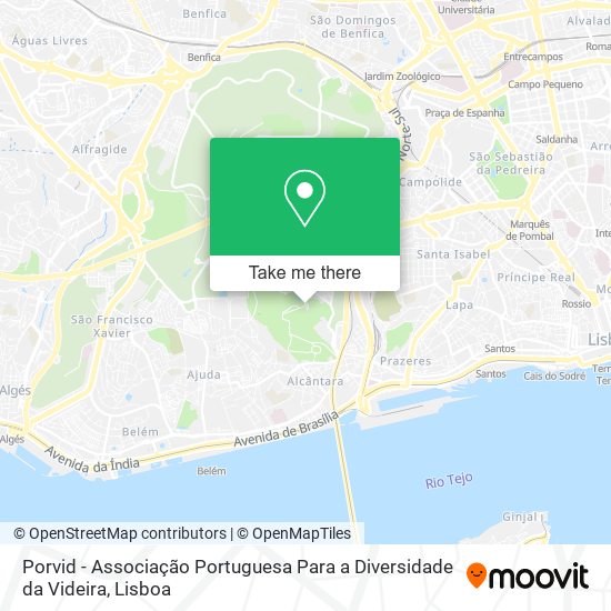 Porvid - Associação Portuguesa Para a Diversidade da Videira map