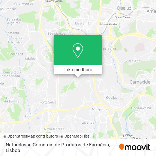 Naturclasse Comercio de Produtos de Farmácia map