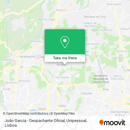 João Garcia - Despachante Oficial, Unipessoal map