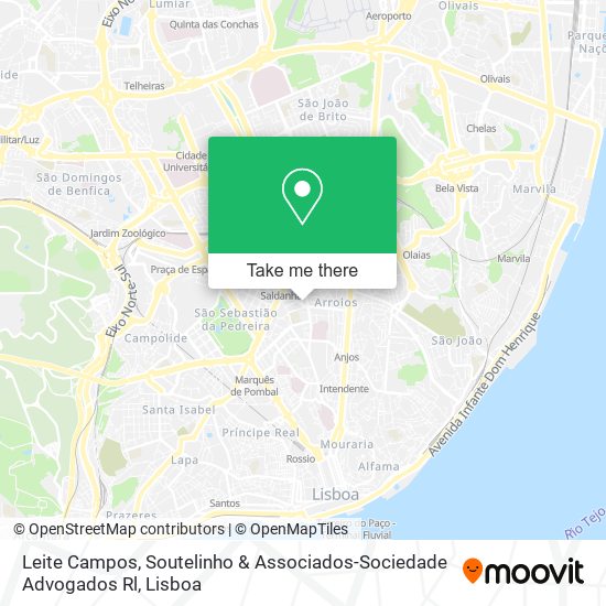 Leite Campos, Soutelinho & Associados-Sociedade Advogados Rl map
