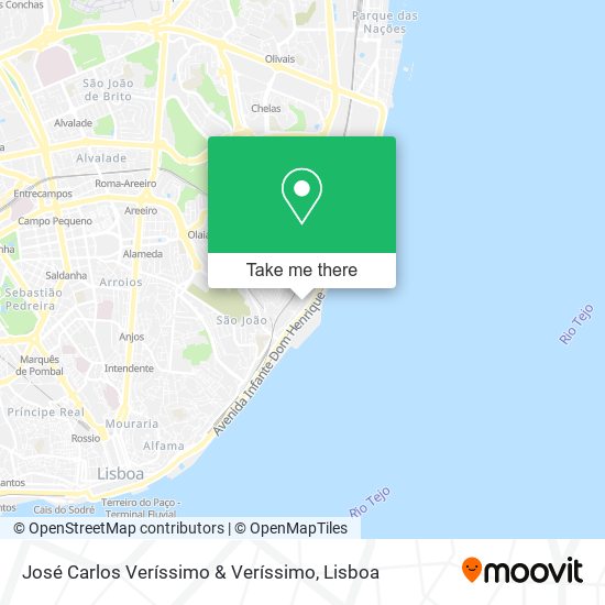 José Carlos Veríssimo & Veríssimo mapa