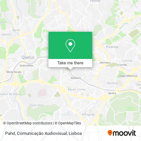 Pahd, Comunicação Audiovisual map