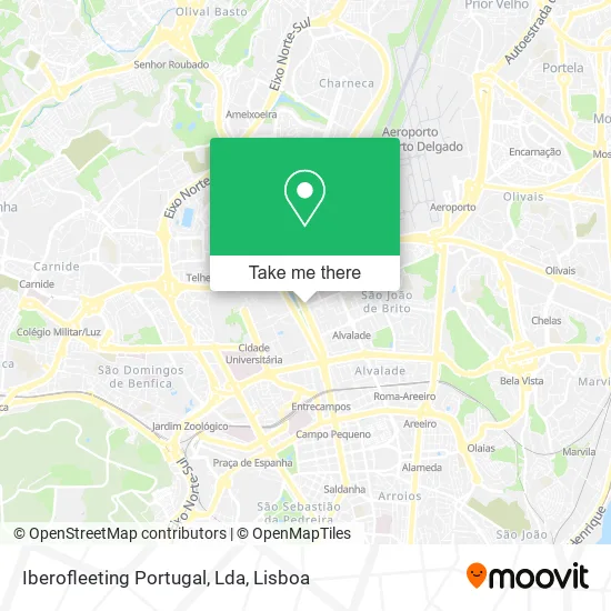 Iberofleeting Portugal, Lda map