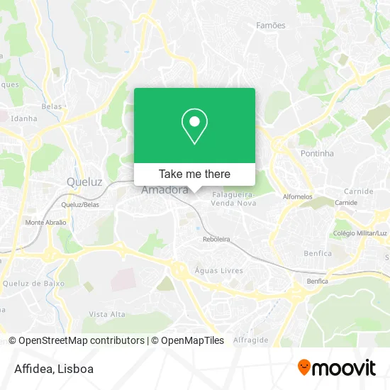 Affidea map