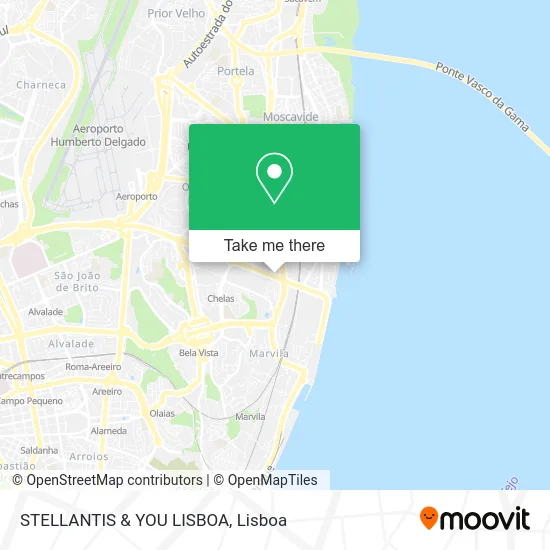 STELLANTIS & YOU LISBOA map