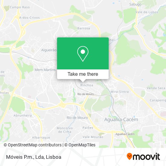 Móveis P.m., Lda mapa