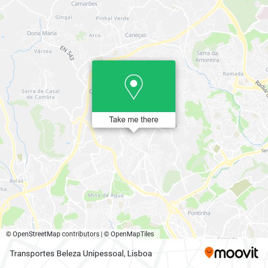 Transportes Beleza Unipessoal map