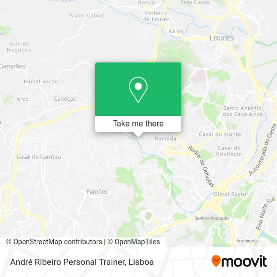 André Ribeiro Personal Trainer map