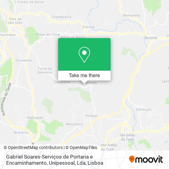 Gabriel Soares-Serviços de Portaria e Encaminhamento, Unipessoal, Lda map