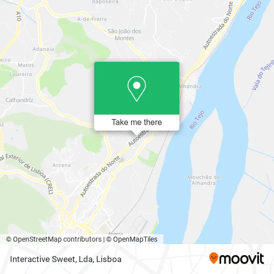 Interactive Sweet, Lda map