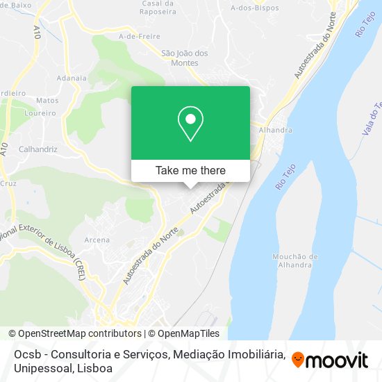 Ocsb - Consultoria e Serviços, Mediação Imobiliária, Unipessoal map