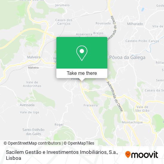 Sacilem Gestão e Investimentos Imobiliários, S.a. mapa