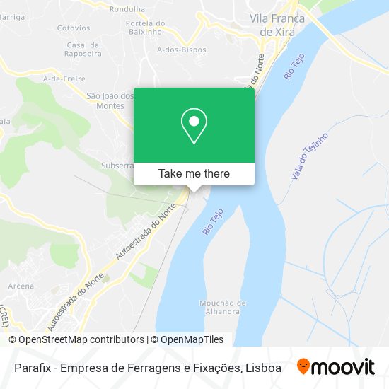 Parafix - Empresa de Ferragens e Fixações map