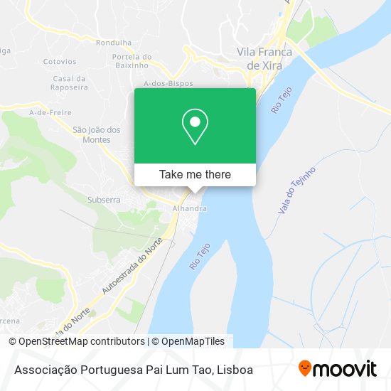 Associação Portuguesa Pai Lum Tao map