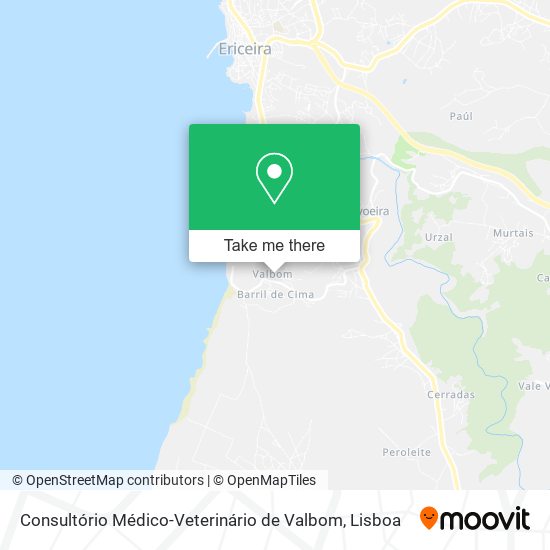 Consultório Médico-Veterinário de Valbom map