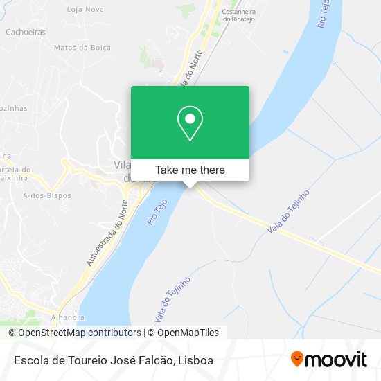 Escola de Toureio José Falcão map