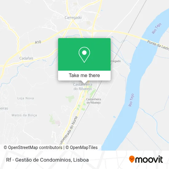 Rf - Gestão de Condomínios map