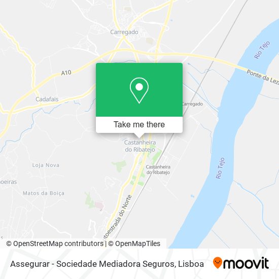 Assegurar - Sociedade Mediadora Seguros map