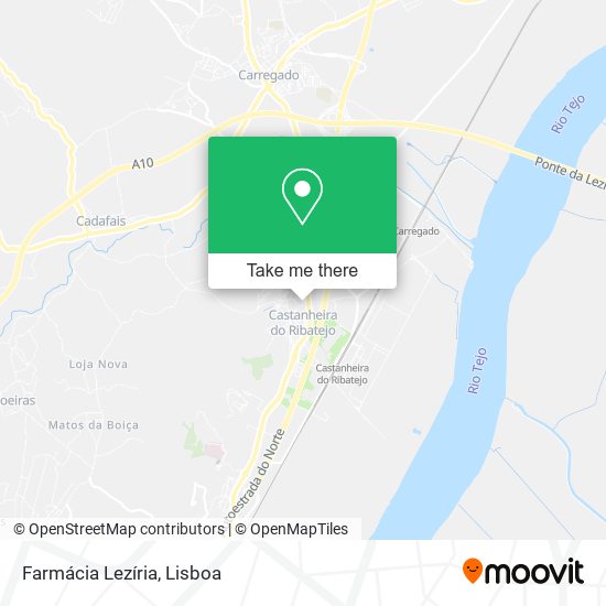 Farmácia Lezíria map
