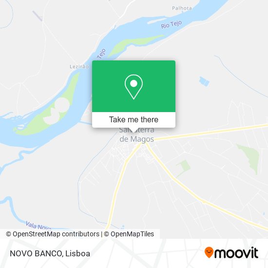 NOVO BANCO map