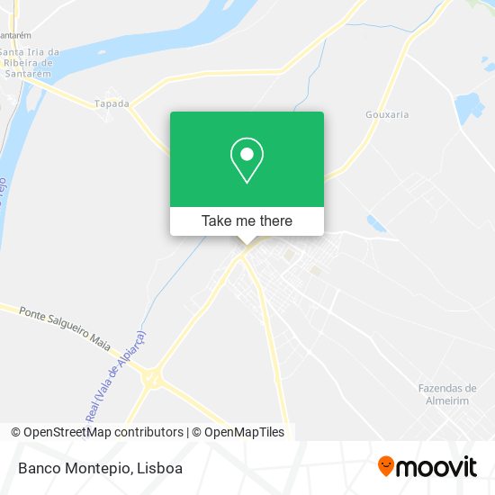 Banco Montepio mapa