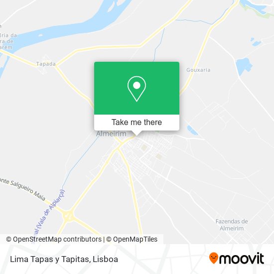 Lima Tapas y Tapitas mapa