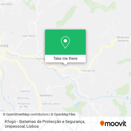 Kfogo - Sistemas de Protecção e Segurança, Unipessoal map