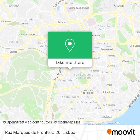 Rua Marquês de Fronteira 20 map