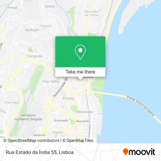 Rua Estado da Índia 55 map