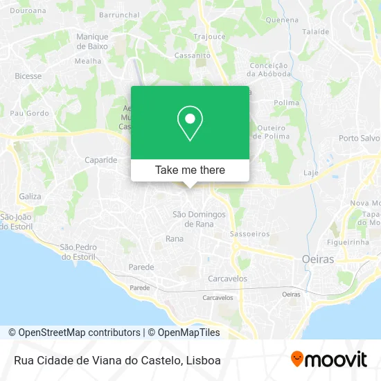 Rua Cidade de Viana do Castelo map