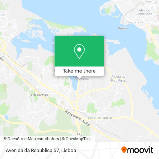Avenida da República 57 map