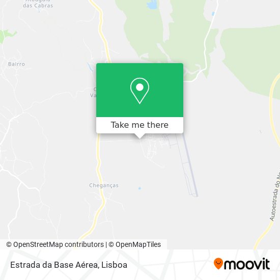 Estrada da Base Aérea map