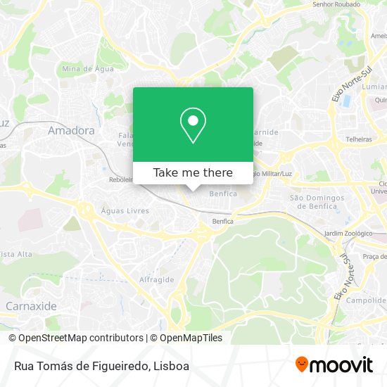 Rua Tomás de Figueiredo map