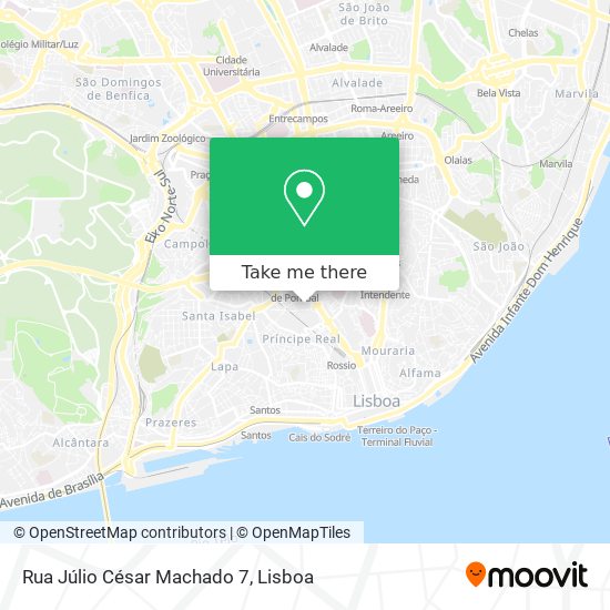 Rua Júlio César Machado 7 map