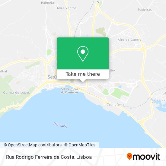 Rua Rodrigo Ferreira da Costa map