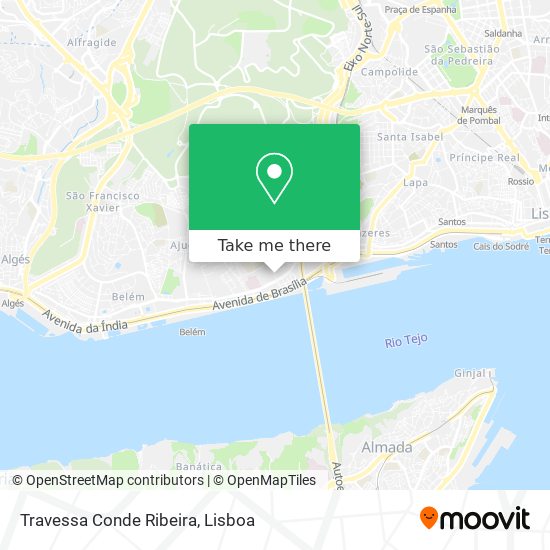 Travessa Conde Ribeira map