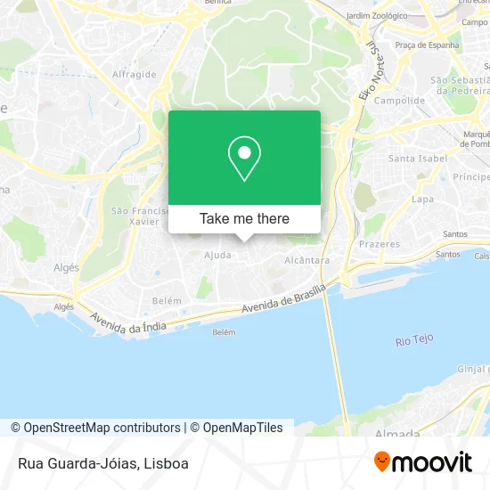 Rua Guarda-Jóias map