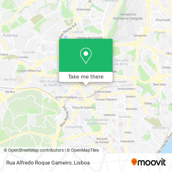Rua Alfredo Roque Gameiro map