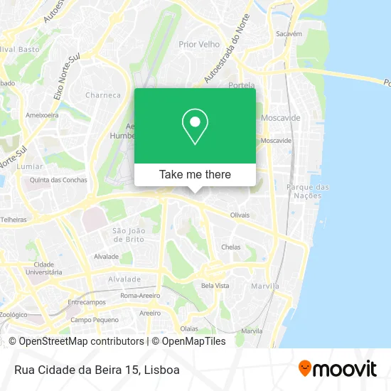 Rua Cidade da Beira 15 map