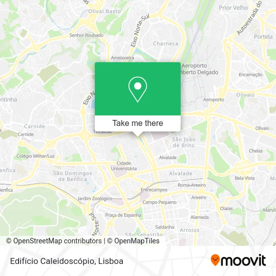 Edifício Caleidoscópio map