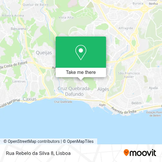 Rua Rebelo da Silva 8 map
