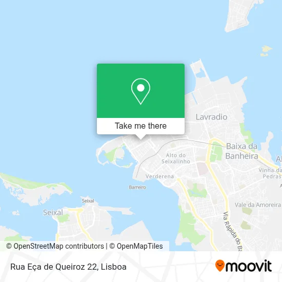 Rua Eça de Queiroz 22 map