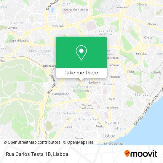 Rua Carlos Testa 1B map