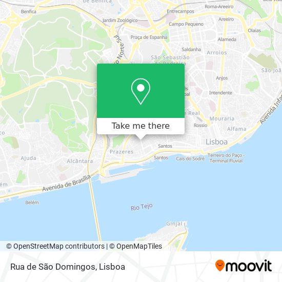 Rua de São Domingos map