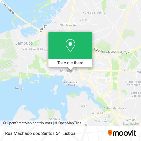 Rua Machado dos Santos 54 map