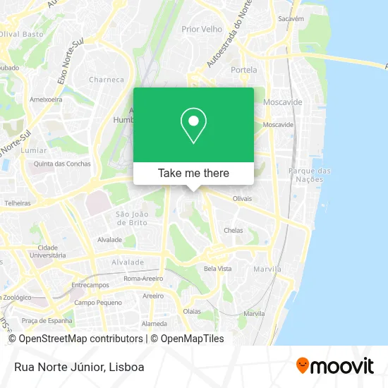 Rua Norte Júnior map