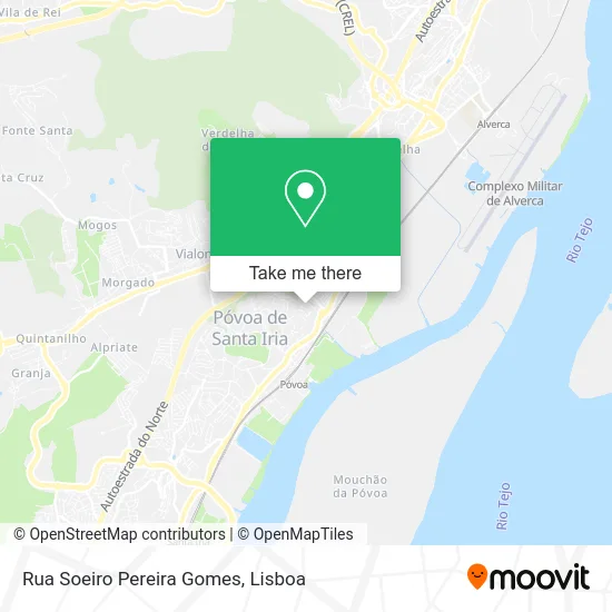 Rua Soeiro Pereira Gomes map