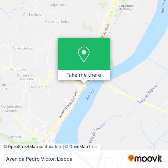 Avenida Pedro Víctor map