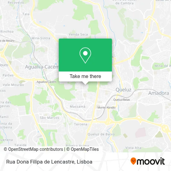 Rua Dona Filipa de Lencastre map